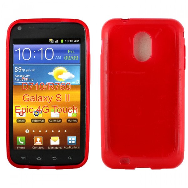 Wholesale Galaxy S2 D710 TPU Gel Case (Red)